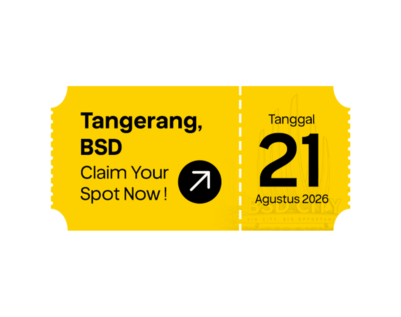 Daftar Kopdar Tangerang, BSD pada 21 Agustus 2026